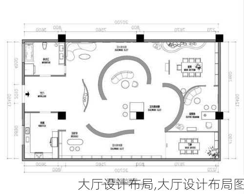 大厅设计布局,大厅设计布局图