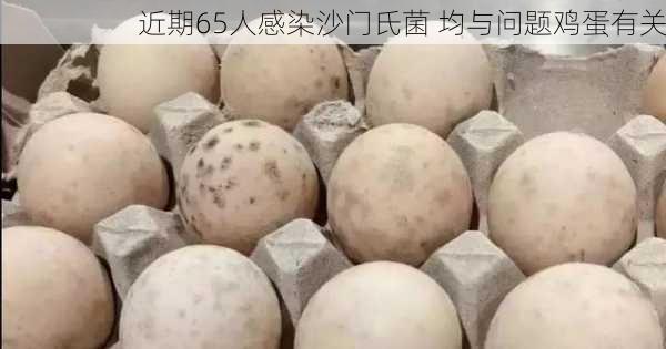 
近期65人感染沙门氏菌 均与问题鸡蛋有关