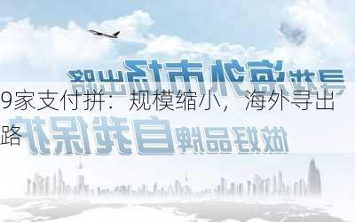 9家支付拼：规模缩小，海外寻出路