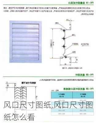 风口尺寸图纸,风口尺寸图纸怎么看