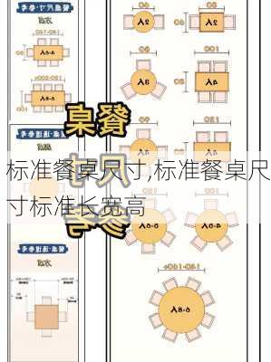 标准餐桌尺寸,标准餐桌尺寸标准长宽高