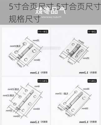 5寸合页尺寸,5寸合页尺寸规格尺寸