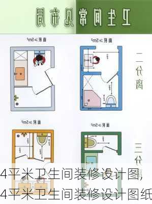 4平米卫生间装修设计图,4平米卫生间装修设计图纸