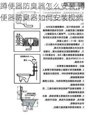 蹲便器防臭器怎么安装,蹲便器防臭器如何安装视频