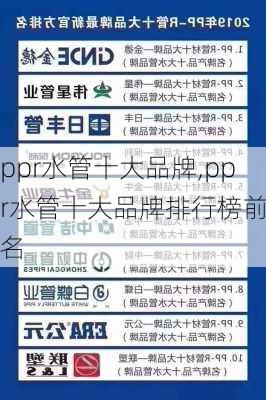 ppr水管十大品牌,ppr水管十大品牌排行榜前十名