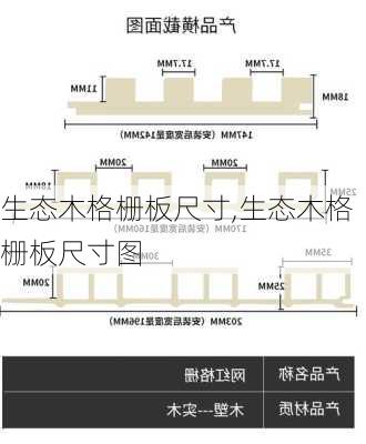 生态木格栅板尺寸,生态木格栅板尺寸图