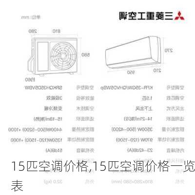 15匹空调价格,15匹空调价格一览表