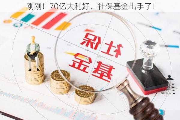 刚刚！70亿大利好，社保基金出手了！