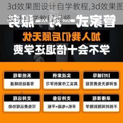 3d效果图设计自学教程,3d效果图设计自学教程视频