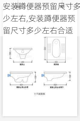 安装蹲便器预留尺寸多少左右,安装蹲便器预留尺寸多少左右合适