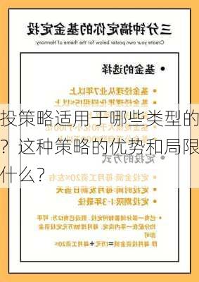 定投策略适用于哪些类型的基金？这种策略的优势和局限
是什么？