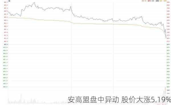 安高盟盘中异动 股价大涨5.19%