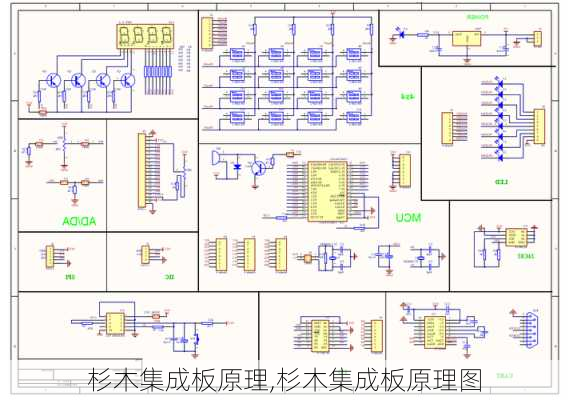 杉木集成板原理,杉木集成板原理图