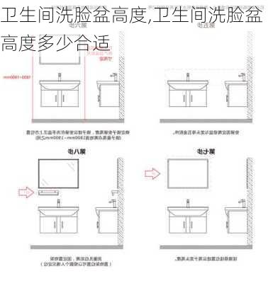 卫生间洗脸盆高度,卫生间洗脸盆高度多少合适