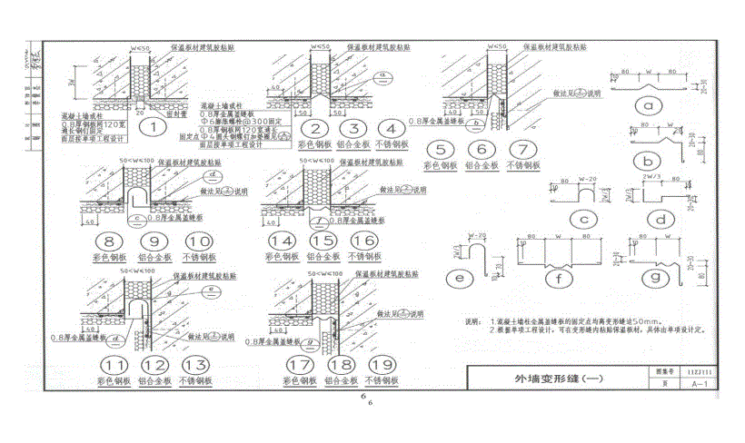 外墙变形缝做法11zj111,外墙变形缝做法11zj111-26