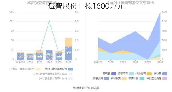 仁智股份：拟1600万元
资产