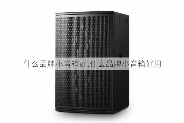 什么品牌小音箱好,什么品牌小音箱好用