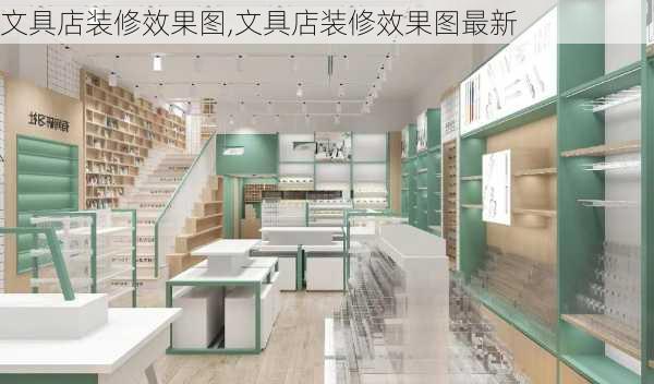 文具店装修效果图,文具店装修效果图最新