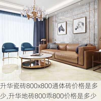 升华瓷砖800x800通体砖价格是多少,升华地砖800乖800价格是多少