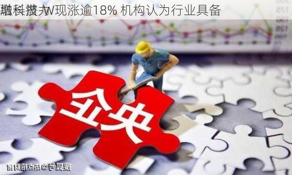 
融科技-W现涨逾18% 机构认为行业具备
增长潜力