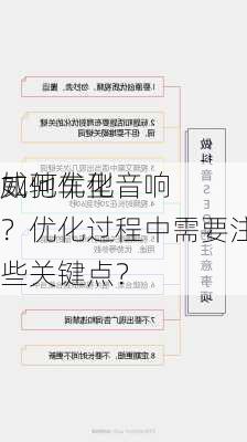 威驰车型音响
如何优化？优化过程中需要注意哪些关键点？