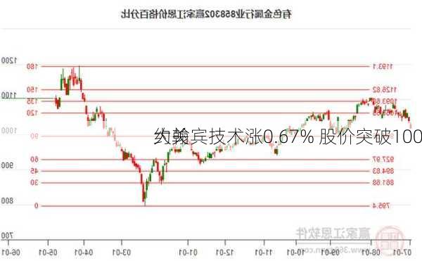 约翰宾技术涨0.67% 股价突破100
大关