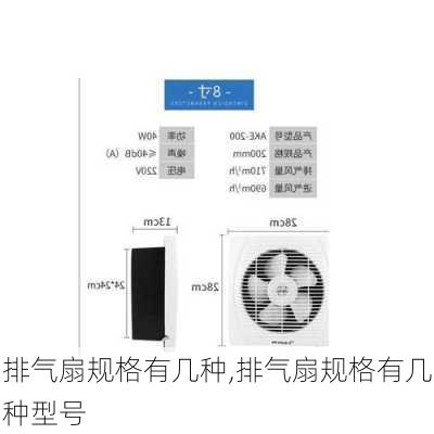 排气扇规格有几种,排气扇规格有几种型号