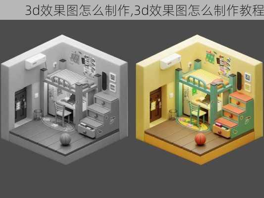 3d效果图怎么制作,3d效果图怎么制作教程