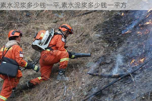 素水泥浆多少钱一平,素水泥浆多少钱一平方