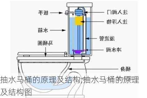 抽水马桶的原理及结构,抽水马桶的原理及结构图