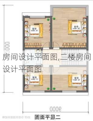 房间设计平面图,二楼房间设计平面图