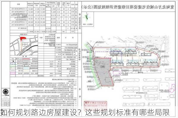 如何规划路边房屋建设？这些规划标准有哪些局限
？