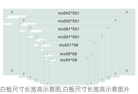 白板尺寸长宽高示意图,白板尺寸长宽高示意图片