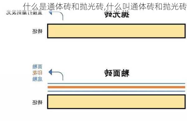 什么是通体砖和抛光砖,什么叫通体砖和抛光砖