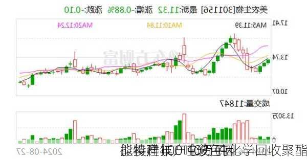 能特科技：全资子
拟投建年产10万吨化学回收聚酯
、年产100吨玻色因
