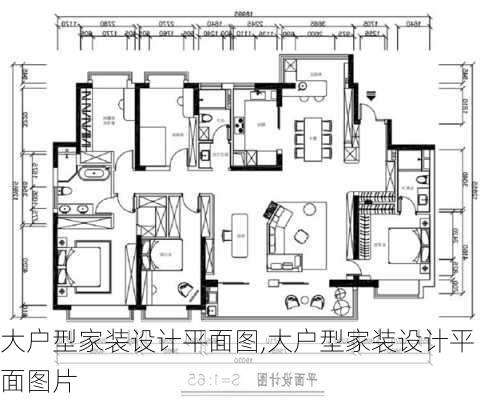 大户型家装设计平面图,大户型家装设计平面图片