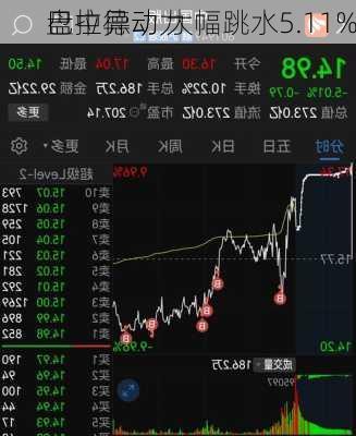 巴拉德动力
盘中异动 大幅跳水5.11%