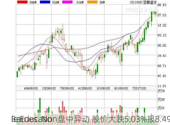 Barnes  No
le Education盘中异动 股价大跌5.03%报8.49
