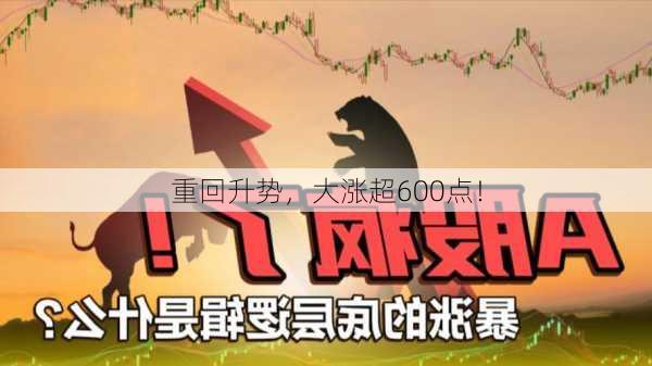 重回升势，大涨超600点！