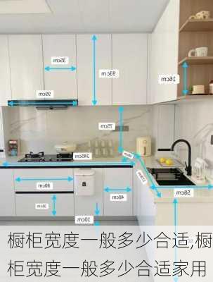 橱柜宽度一般多少合适,橱柜宽度一般多少合适家用