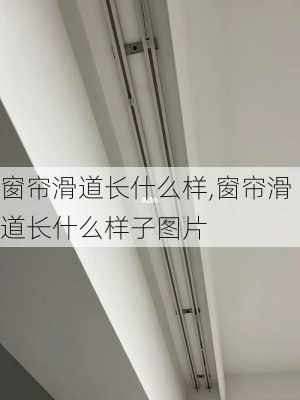 窗帘滑道长什么样,窗帘滑道长什么样子图片