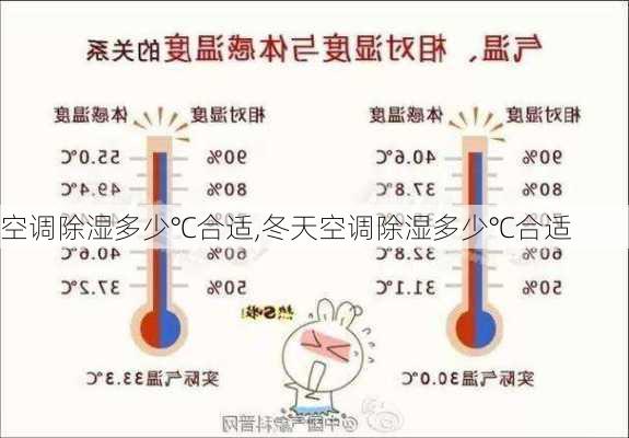 空调除湿多少℃合适,冬天空调除湿多少℃合适