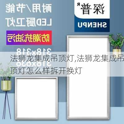 法狮龙集成吊顶灯,法狮龙集成吊顶灯怎么样拆开换灯