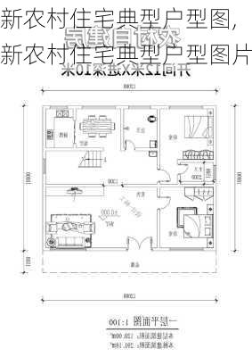 新农村住宅典型户型图,新农村住宅典型户型图片