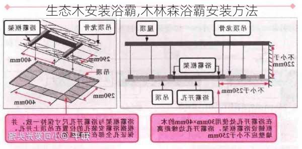 生态木安装浴霸,木林森浴霸安装方法