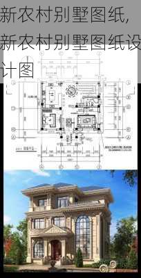 新农村别墅图纸,新农村别墅图纸设计图