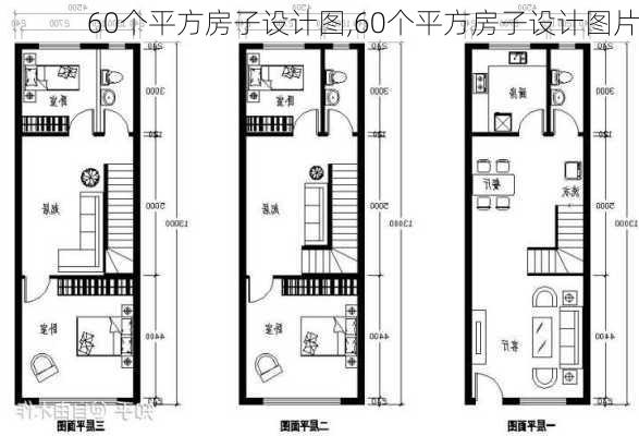 60个平方房子设计图,60个平方房子设计图片