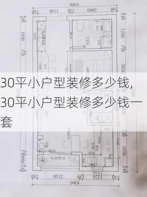 30平小户型装修多少钱,30平小户型装修多少钱一套