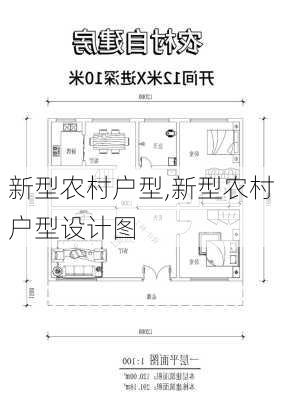 新型农村户型,新型农村户型设计图