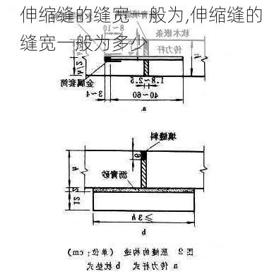 伸缩缝的缝宽一般为,伸缩缝的缝宽一般为多少